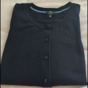 Talbot's Navy Cardigan